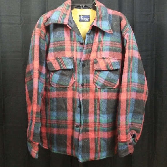 wool lined flannel jacket